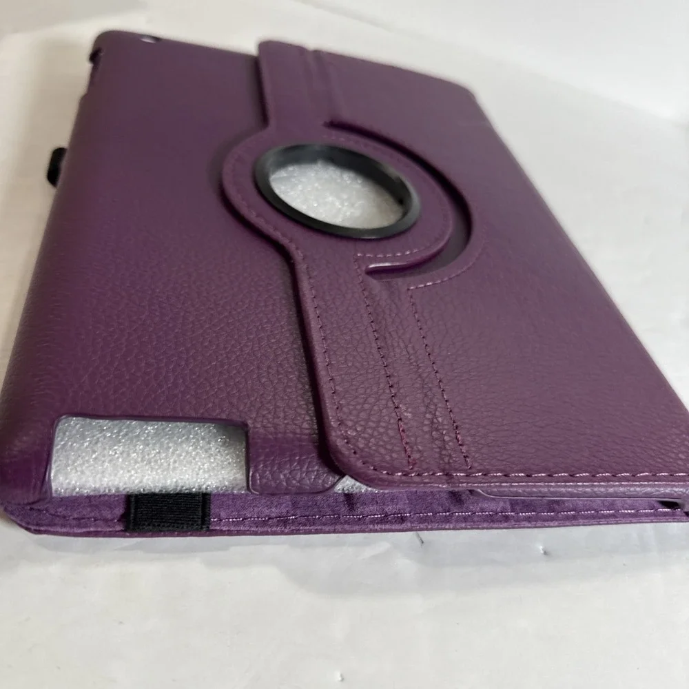 iPad Case for 2nd 3rd 4th Gen (2011-2012), Smart Cover | Rotating Stand‎ Purple